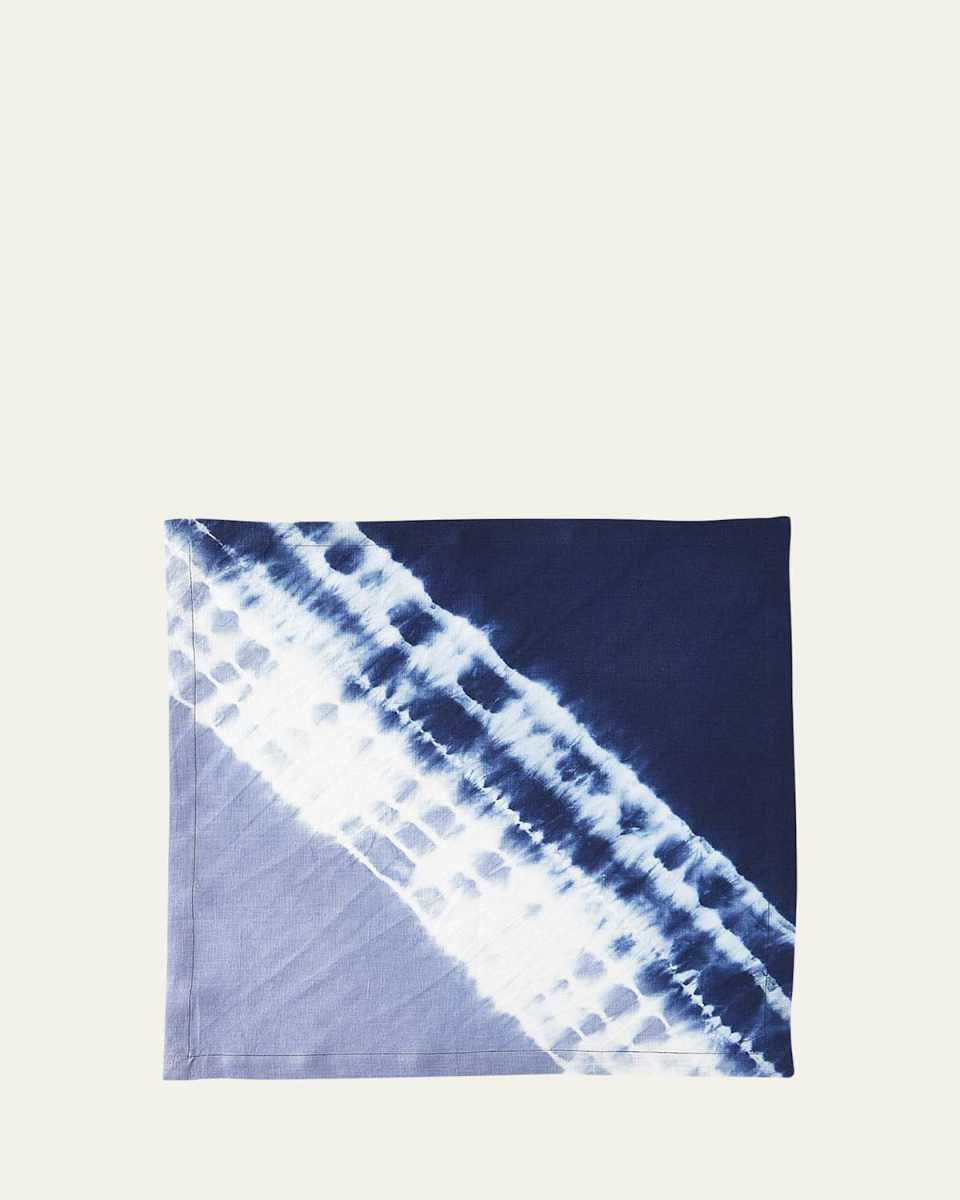 Duo-Dye Napkin, Navy/Periwinkle